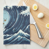 ramen navigator キッチンタオル (四つ折り)