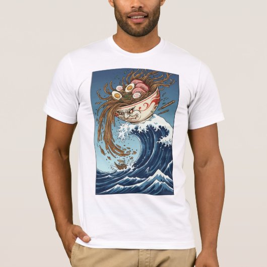 ramen navigator tシャツ (正面)