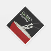 Ramen Noodles Asian Bowl Party スタンダードランチョンナプキン (角)