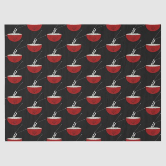 Ramen Noodles Asian Bowl Party 薄葉紙 (正面)