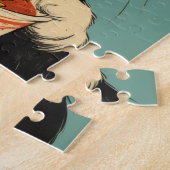 RAMEN NOODLES TUXEDO CAT JIGSAW PUZZLE ジグソーパズル (側面)