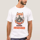 Ramen Obsessed Asian Recipe Tシャツ (正面)