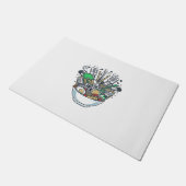 Ramen Rock ドアマット (アングル)