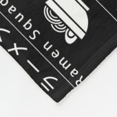 Ramen Squad Ironic Japanese Noodle Food  フリースブランケット (角)