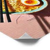 Ramen Wall Art Print Aesthetic Food Poster ポスター (角)