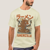 RAMENZILLA – ザ・ヌードル・アウェイクンズ Tシャツ (正面)