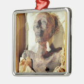 Ramesses IIのミイラにされた体は墓で見つけました メタルオーナメント (左)