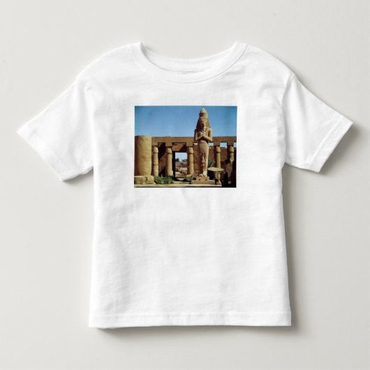 Ramesses IIの大国: 永続的な彫像の トドラーTシャツ (正面)