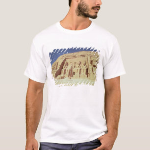 Ramesses IIの寺院の正面 Tシャツ