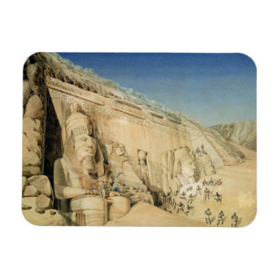 Ramesses IIの素晴らしい寺院の掘削、 マグネット