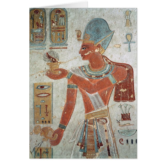 Ramesses II: 戦争のために服を着せられる (正面)