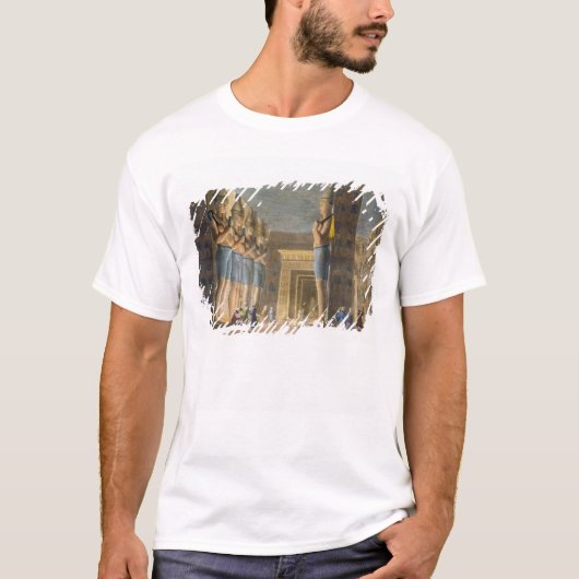 Ramesses II (1279-13年紀元前に)の寺院Abu Simbel、Egy Tシャツ (正面)