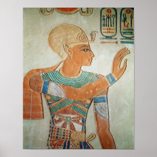 Ramesses IIIのポートレートからの ポスター
