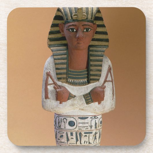 Ramesses IVの新しい王国(stuccoeのShabtiの姿 コースター (正面)