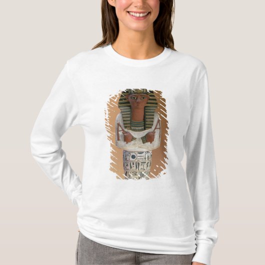 Ramesses IVの新しい王国(stuccoeのShabtiの姿 Tシャツ (正面)