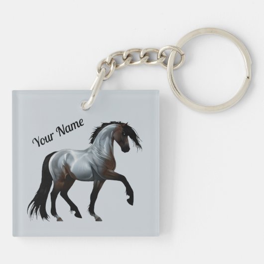 Ramirez - spanisches Pferd, laufend -  キーホルダー (裏面)