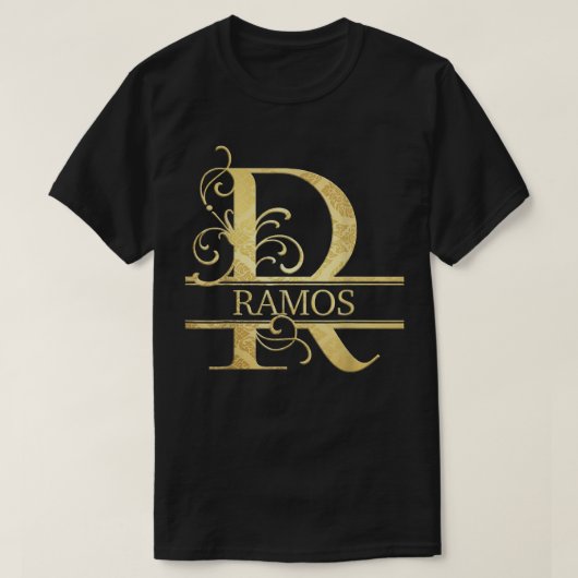 Ramos Name  Tシャツ (デザイン正面)