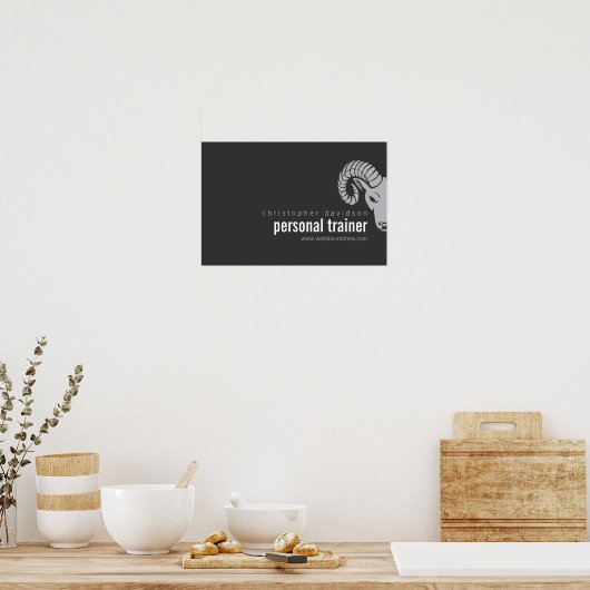 Ramsのヘモダンッドのオフセットのロゴのダウンロード ポスター (キッチン)