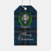 Ramsay Scottish Clan Tartan & Crest ギフトタグ (正面)