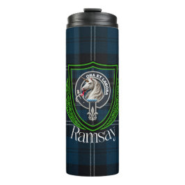 Ramsay Scottish Clan Tartan & Crest タンブラー