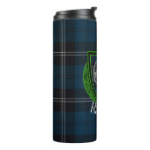 Ramsay Scottish Clan Tartan & Crest タンブラー (回転左)