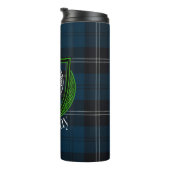 Ramsay Scottish Clan Tartan & Crest タンブラー (回転右)