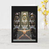 Ramses IIIの寺院 カード (黄色い花)