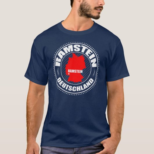 RamsteinのスタンプA002 Tシャツ (正面)