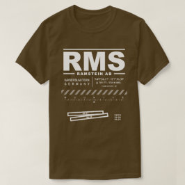Ramstein Air Base RMS Tシャツ