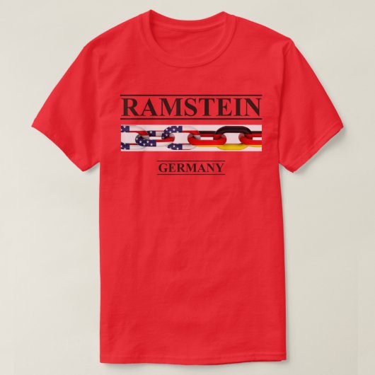 RAMSTEIN GERMANY  Tシャツ (デザイン正面)