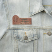 Ranch Business エレガント Personalizable Cross Logo 名札 (インサイチュ)