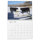 Ranch Life at the Blackman Ranch カレンダー (2月 2027)