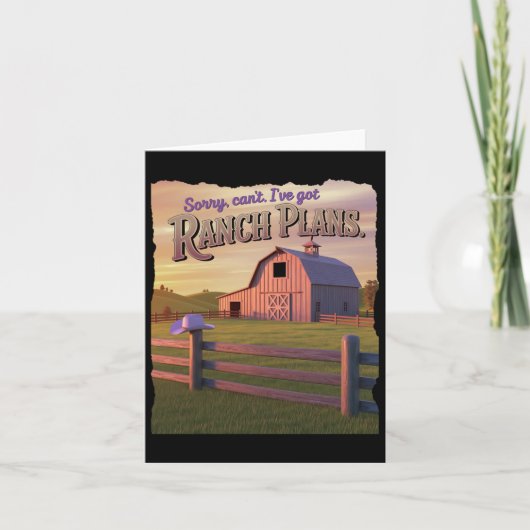 Ranch Plans - Western Is Back - Western For You - カード (正面)