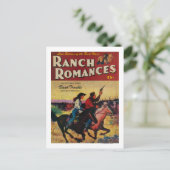 Ranch Romances誌の表紙 ポストカード (スタンド正面)