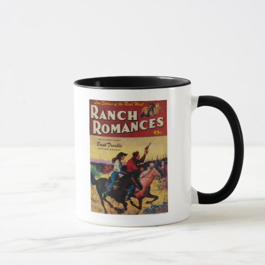 Ranch Romances誌の表紙 マグカップ (右)
