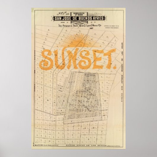 Rancho San Jose de Buenos Aires ポスター (正面)