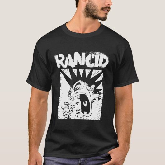 Rancid公式の商品マイク Tシャツ (正面)