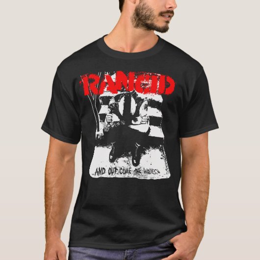 Rancid – 公式グッズ – と来Out The W. Tシャツ (正面)