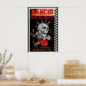 Rancid, Rocket from the Crypt Club Gig Poster ポスター (キッチン)