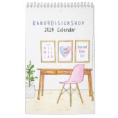 Rand4デザイン2025カレンダー カレンダー (カバー)