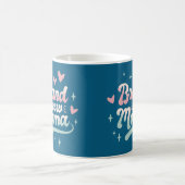 rand New Mama Mug – Heartwarming Gift for New Moth コーヒーマグカップ (中央)