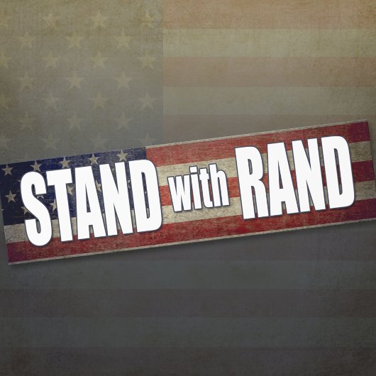 Rand Paul 2016でスタンド バンパーステッカー