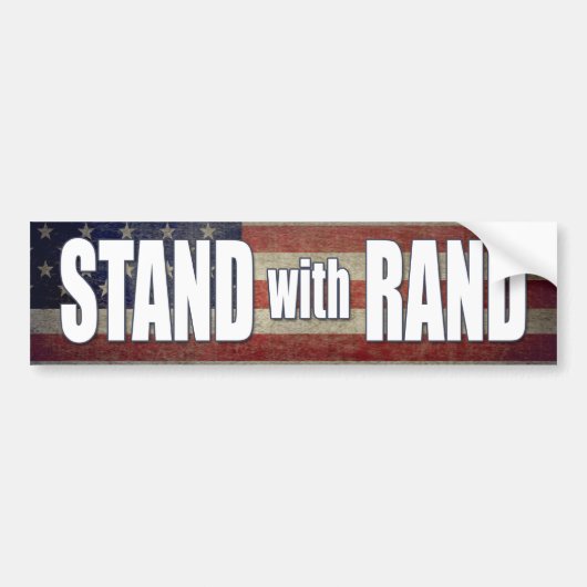 Rand Paul 2016でスタンド バンパーステッカー (正面)
