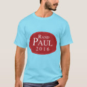 Rand Paul 2016レッドオーバルキャンペーン Tシャツ (正面)