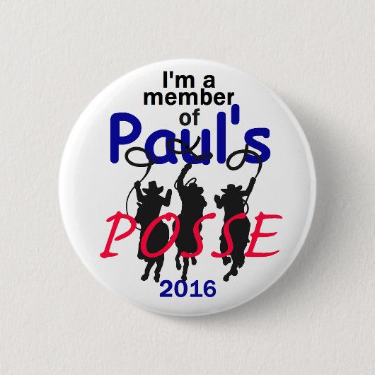 Rand Paul 2016 缶バッジ (正面)