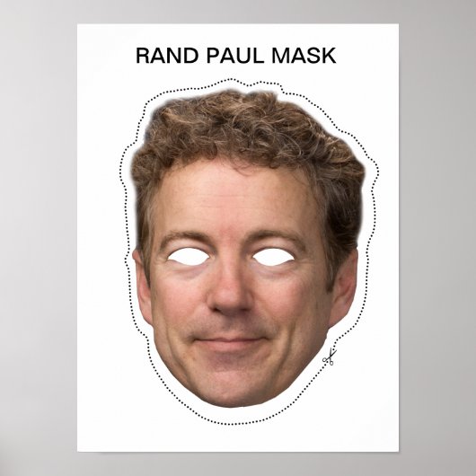 Rand Paul Mask ポスター (正面)