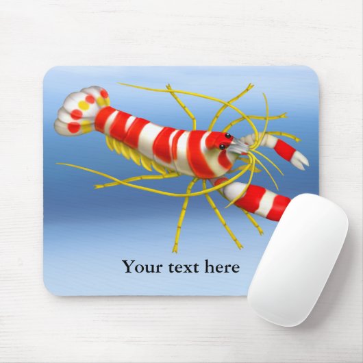 Randallのピストルエビのカスタマイズ可能なマウスパッド マウスパッド (マウス)