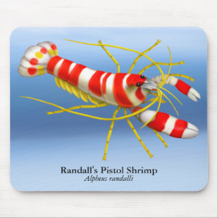 Randallのピストルエビのマウスパッド マウスパッド