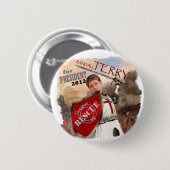 Randallテリー2012ボタン 缶バッジ (正面&裏面)