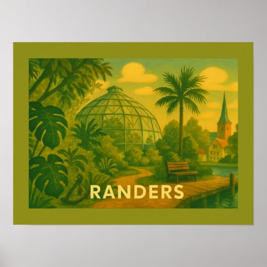 Randers Denmark Domes ポスター (正面)